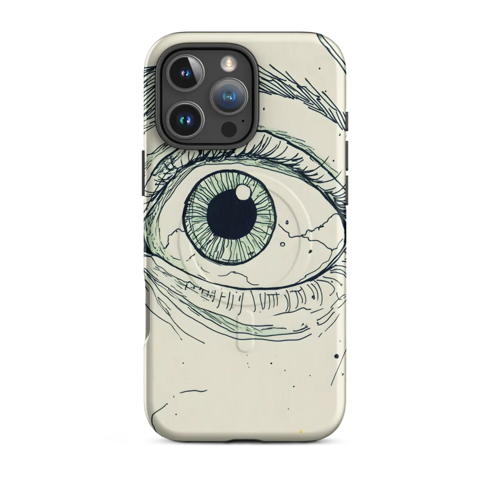 Observant Gaze | Phone Case |  16 Pro Max | MagSafe® Tough Case | Matte