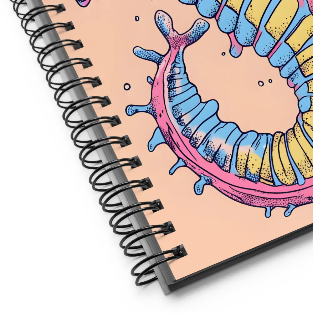 Whimsical Sea Dragon: An Intricate Fantasy | Spiral Notebook