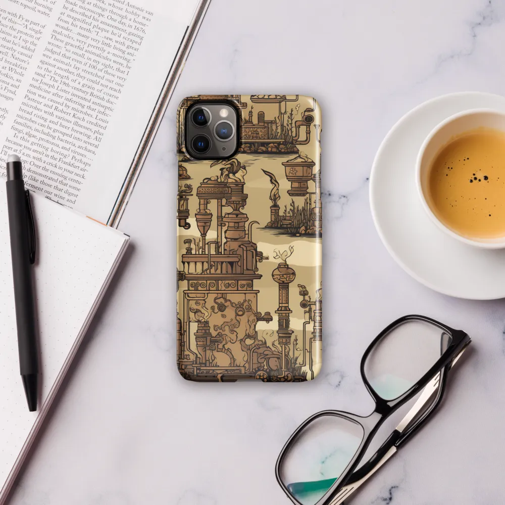 Whimsical Industrial Landscape | Phone Case |  11 Pro Max | Snap Case | Glossy