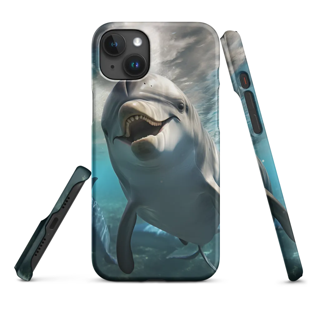 Beneath the Waves: A Dolphin's Dance