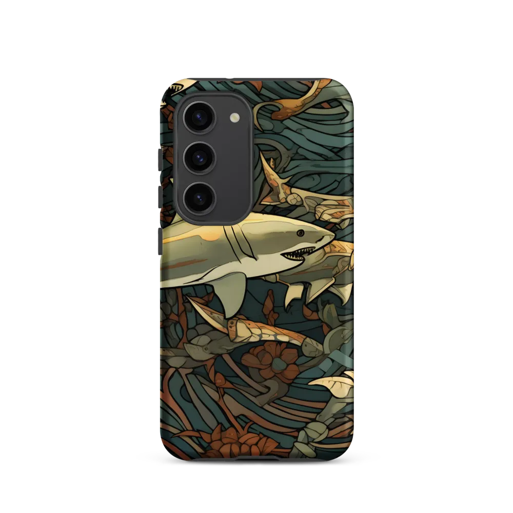 Dynamic Harmony of Sharks and Flora