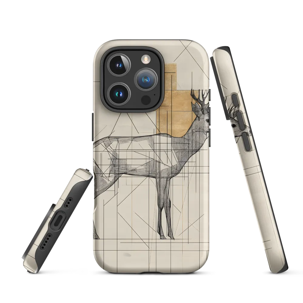 Geometric Elegance: The Majestic Deer
