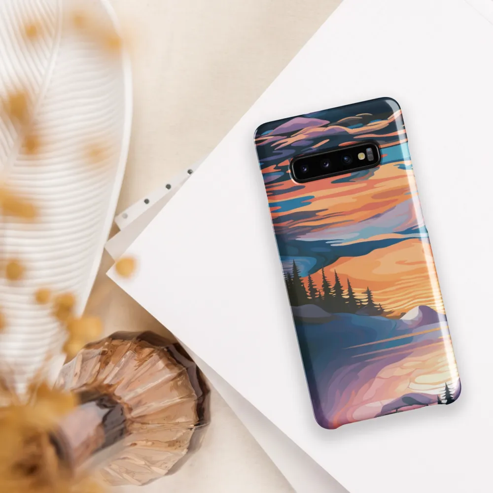 Reflections of Serenity | Phone Case |  S10 Plus | Snap Case | Glossy