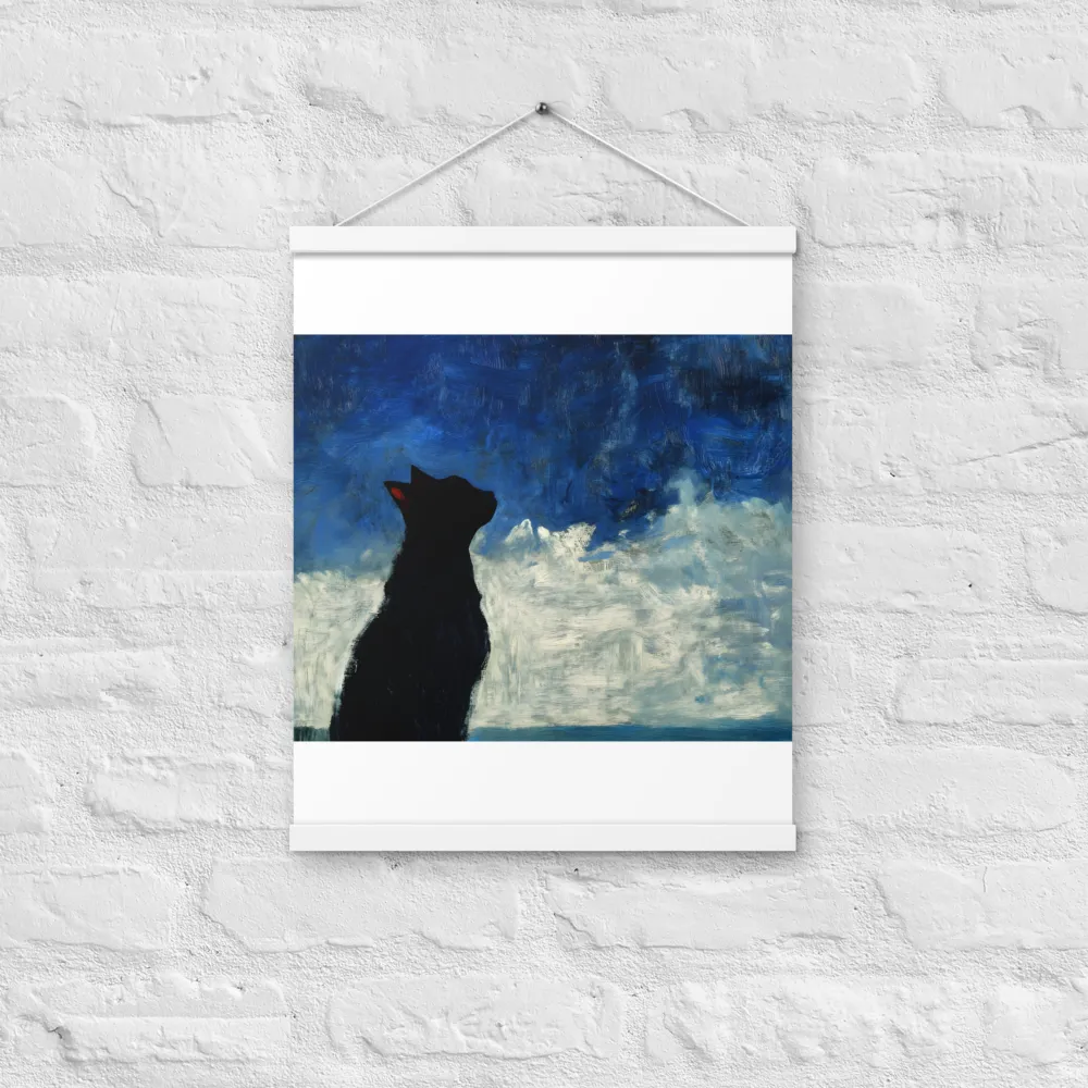 Serenade of the Night | Poster With White Wood Hanger | 16″×20″
