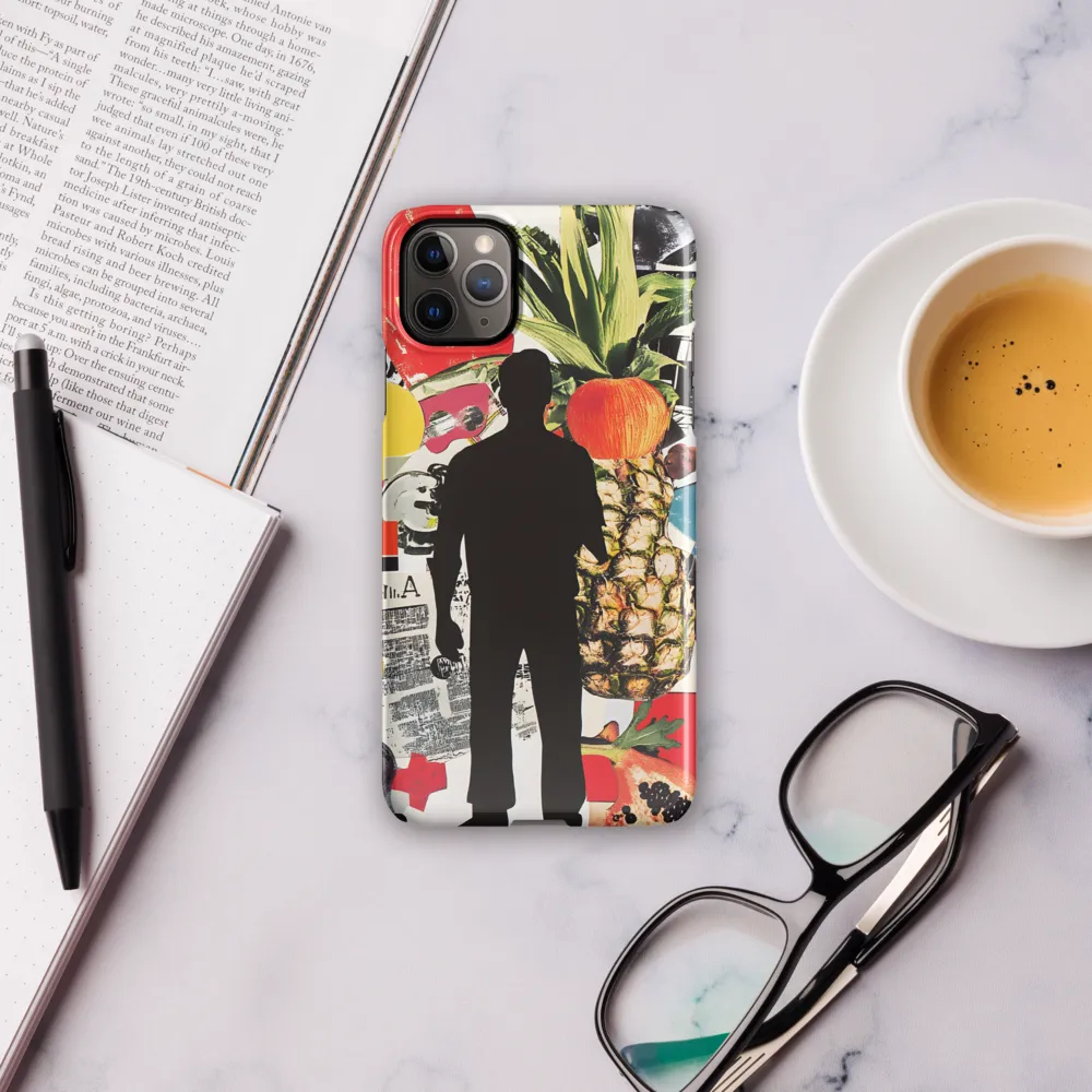 Fruitful Silhouettes | Phone Case |  11 Pro Max | Snap Case | Glossy