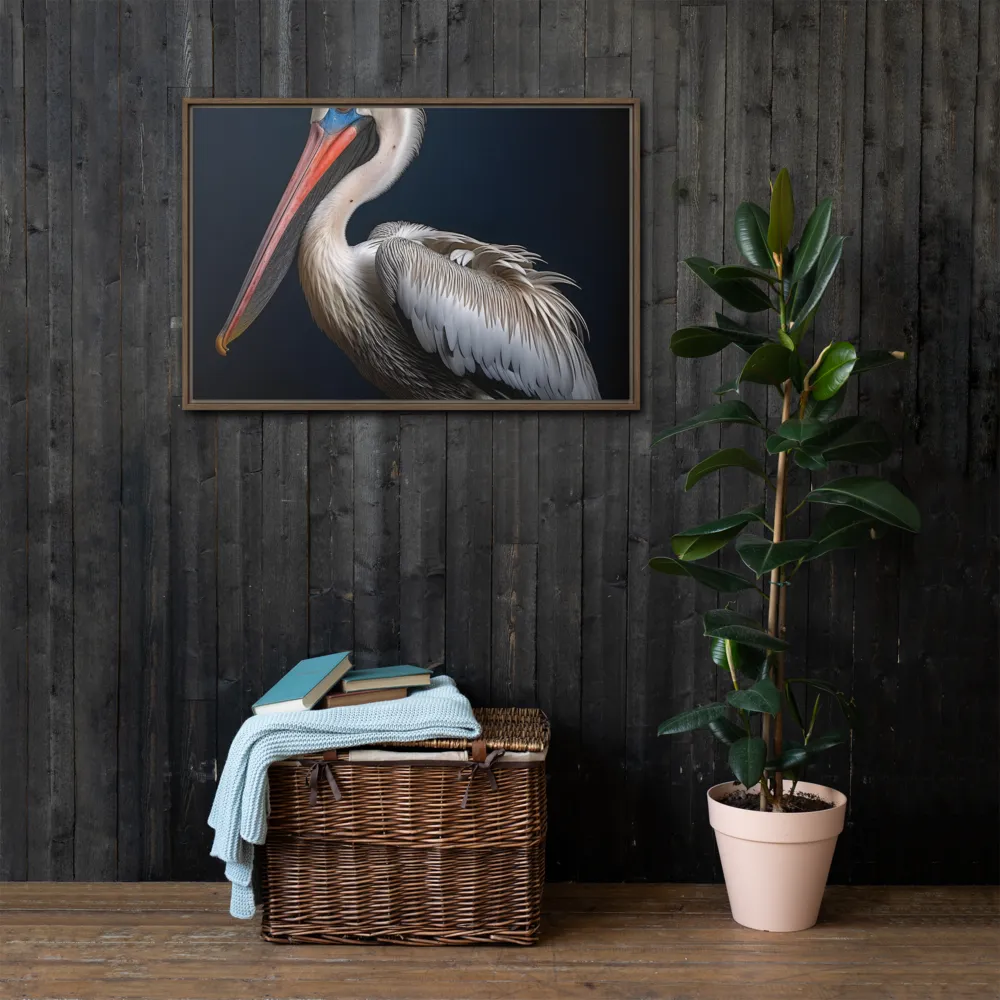 Majestic Pelican Portrait
