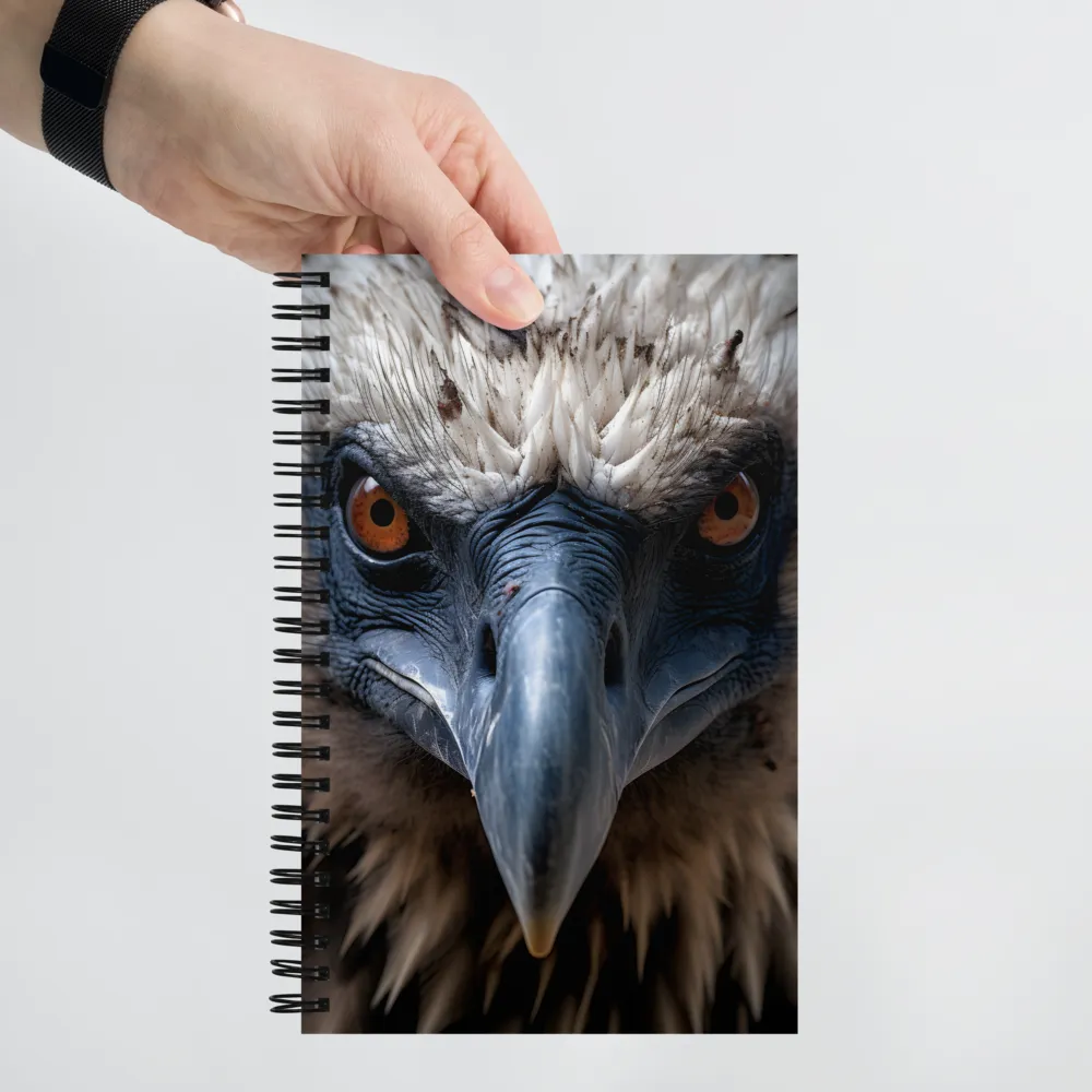 The Gaze of Strength | Spiral Notebook