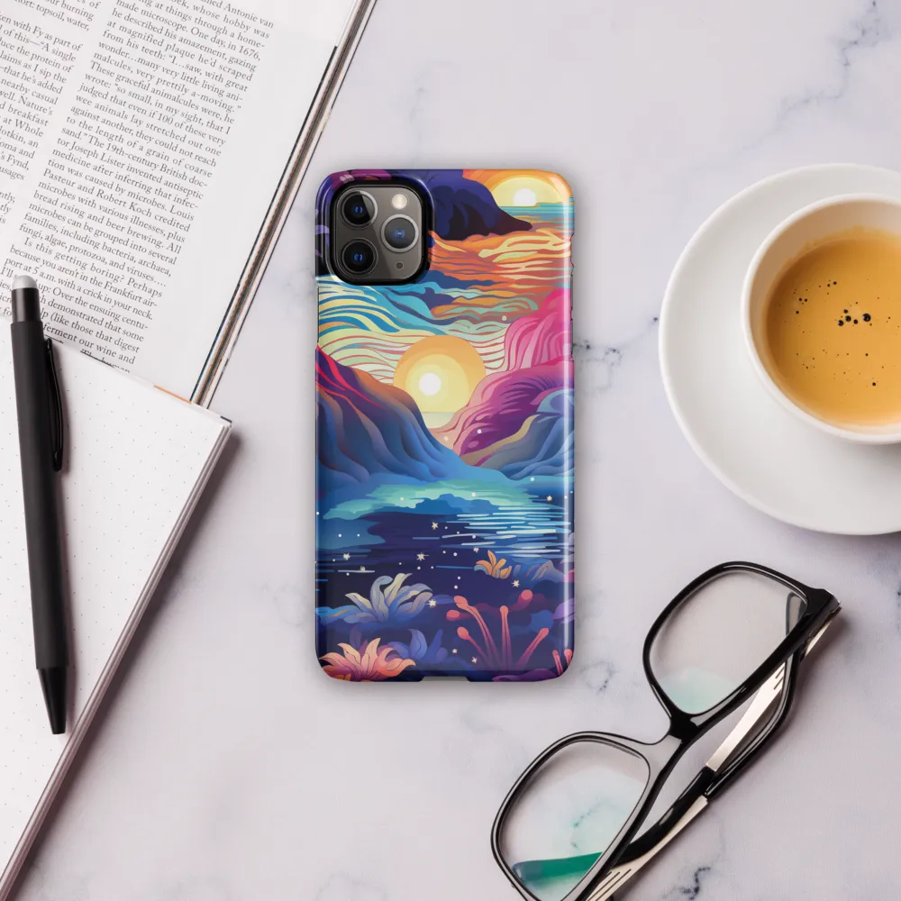 Tropical Dreamscape | Phone Case |  11 Pro Max | Snap Case | Glossy