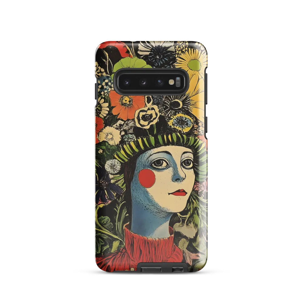 Floral Whimsy: A Portrait of Nature's Embrace