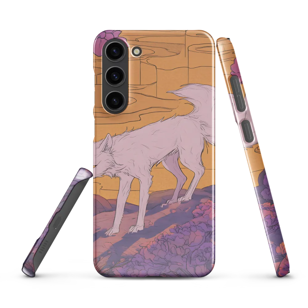 Whispers of the Violet Dawn | Phone Case |  S23 Plus | Snap Case | Glossy