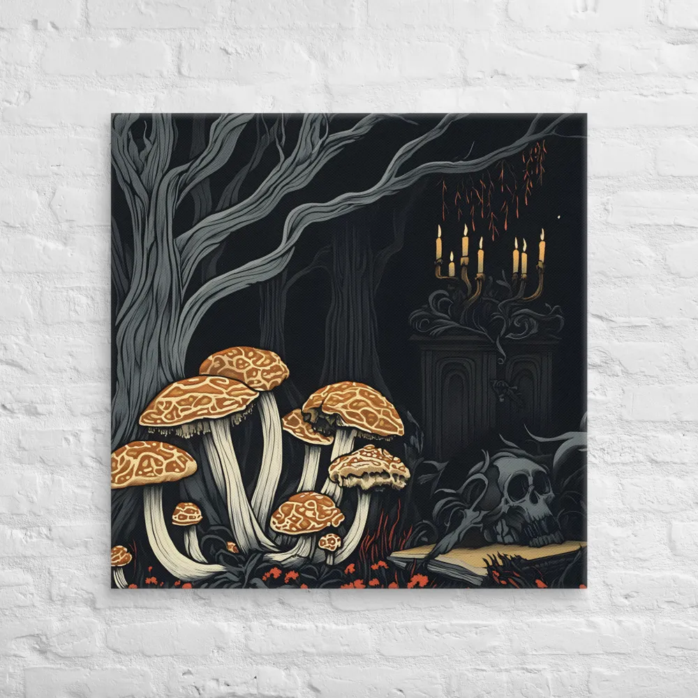 Whispers of the Abyss | Canvas | 32″×32″
