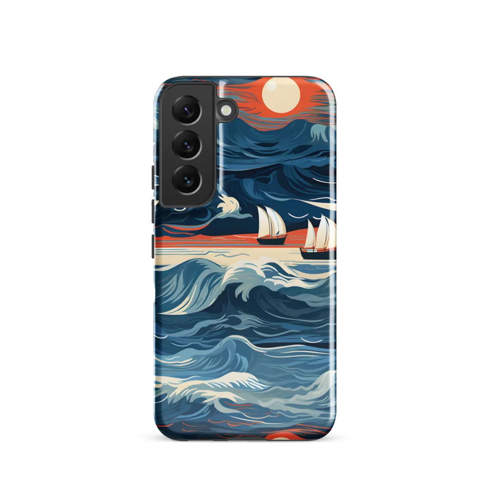 Ocean Whispers: A Voyage at Dusk