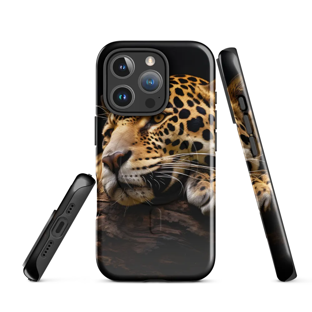 Tranquil Majesty: The Resting Leopard
