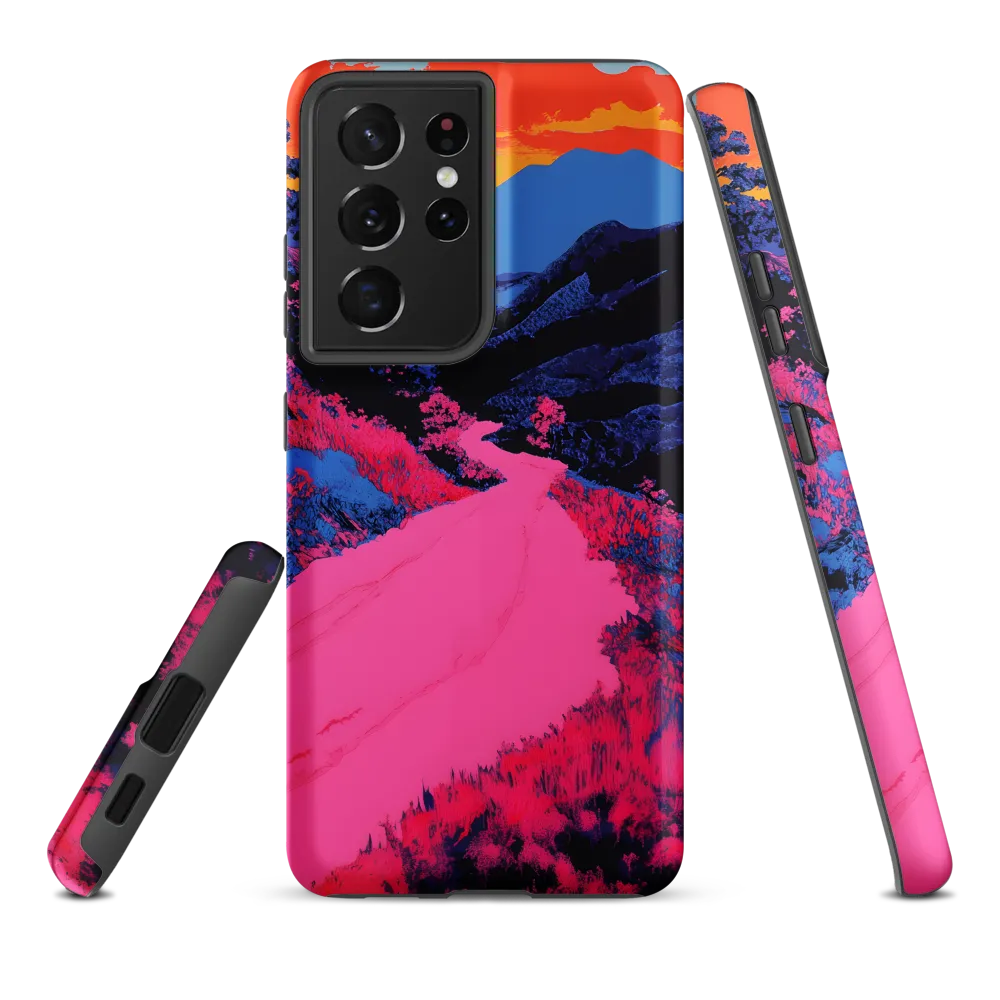 Ethereal Landscape in Vivid Hues