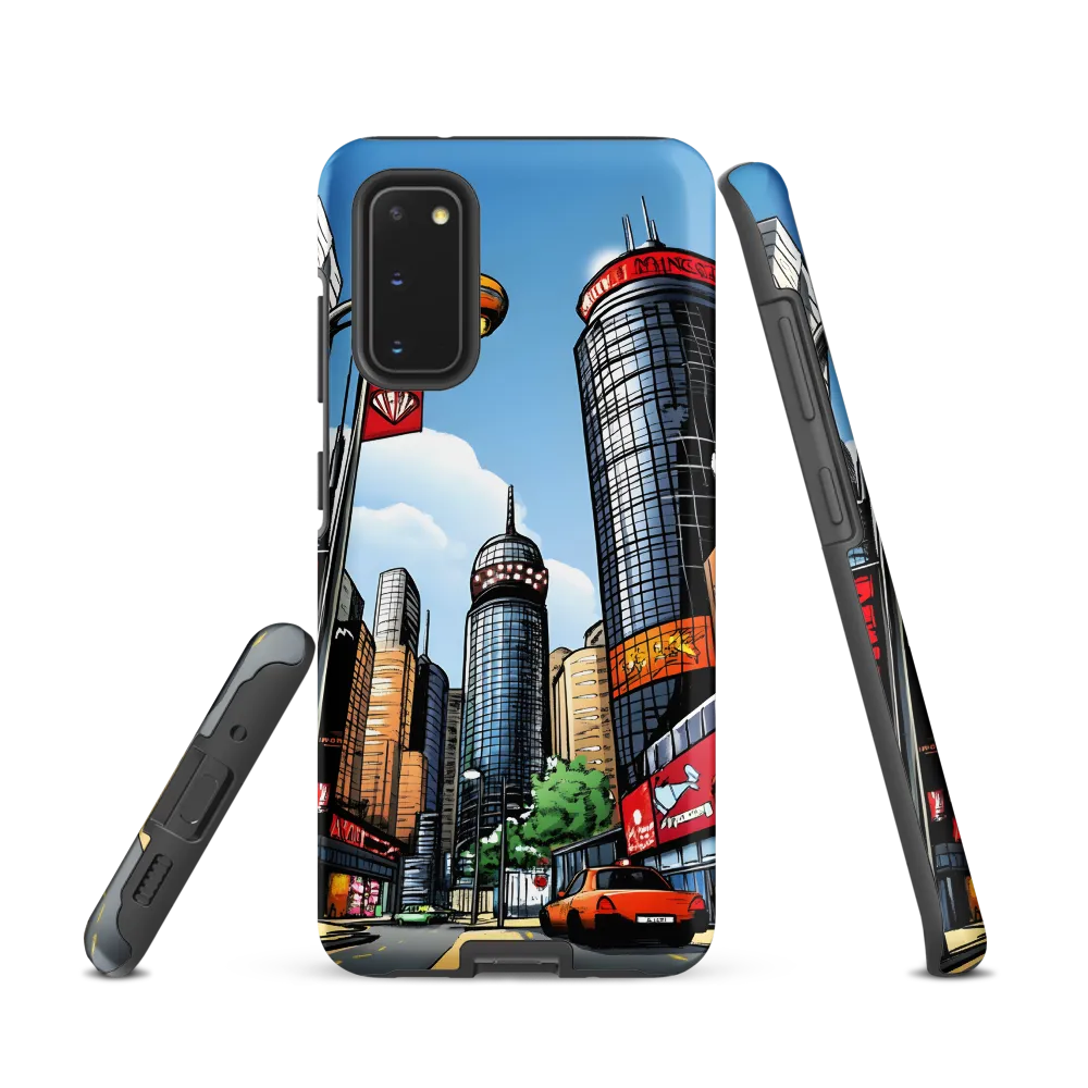 Urban Pulse: A Comic Cityscape