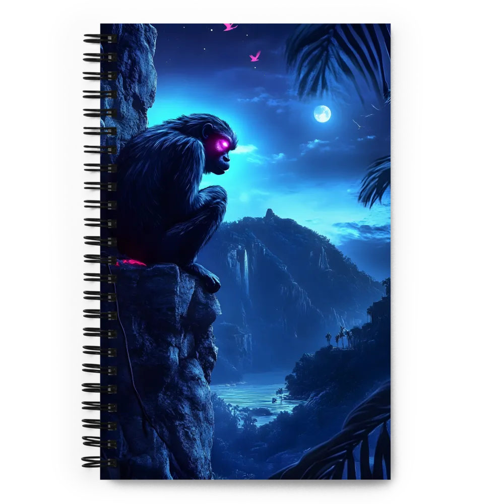 Awakening in the Moonlight | Spiral Notebook