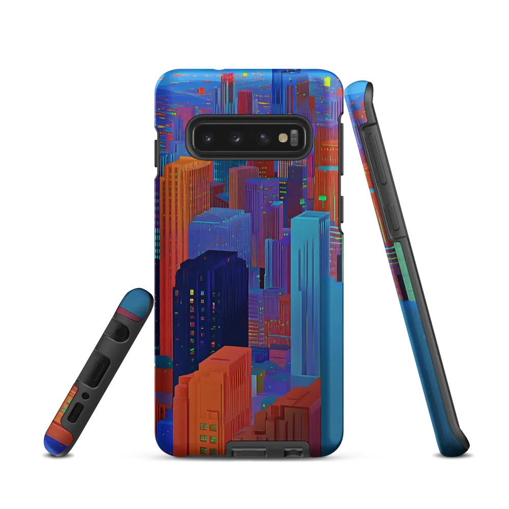 Vibrant Metropolis in Twilight