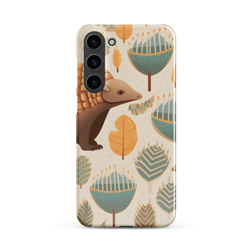 Pangolins in a Whimsical Habitat