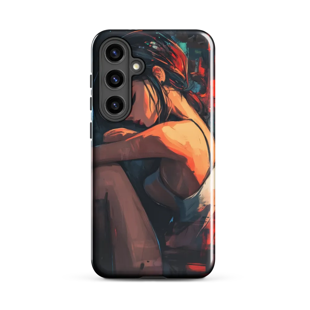 Contemplation in Color | Phone Case |  S24 Plus | Tough Case | Glossy