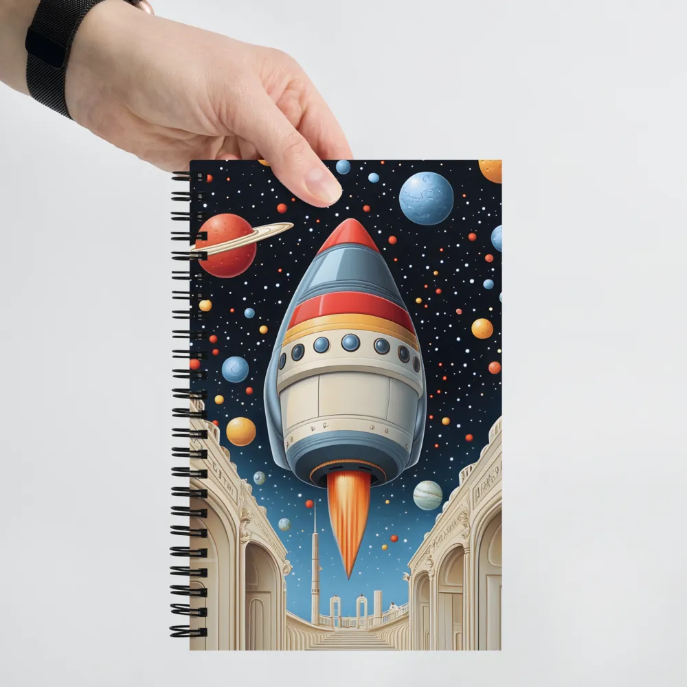 Journey to the Stars | Spiral Notebook