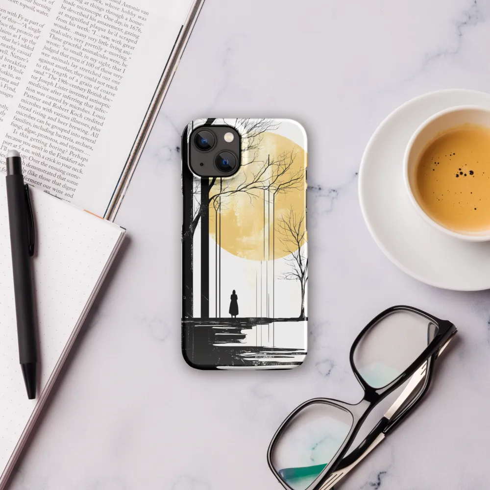 Solitude Under the Yellow Sun | Phone Case |  13 | Snap Case | Glossy