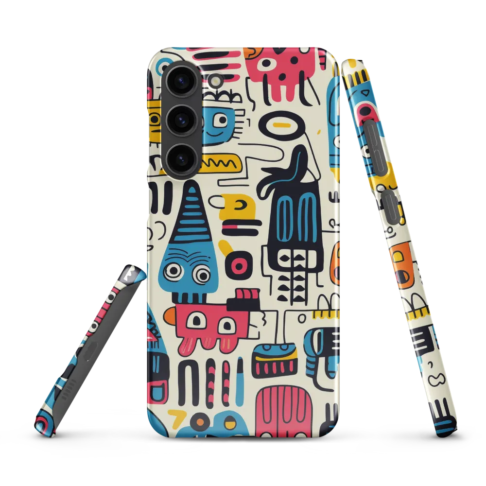 Vibrant Whimsy | Phone Case |  S23 Plus | Snap Case | Glossy