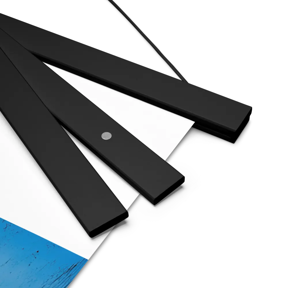 Reflections of Tranquility | Poster With Black Wood Hanger | 18″×24″