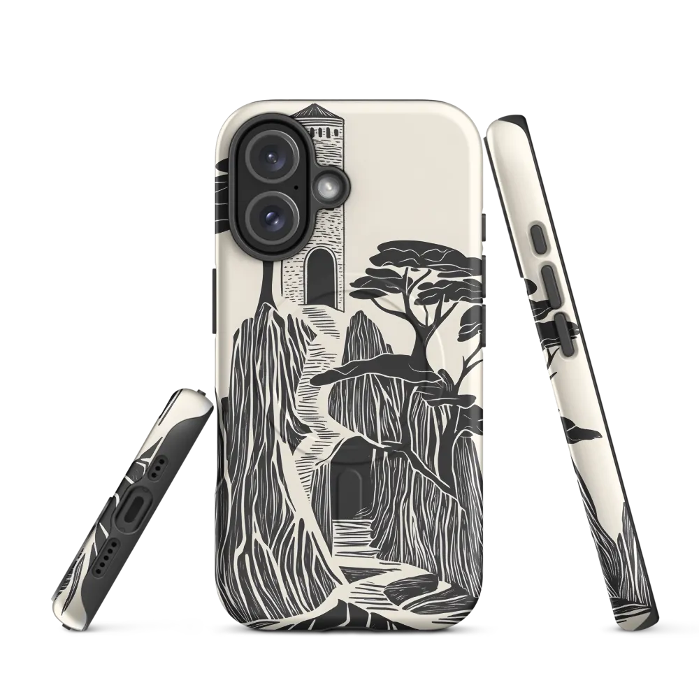 Echoes of a Mystical Tower | Phone Case |  16 | MagSafe® Tough Case | Matte
