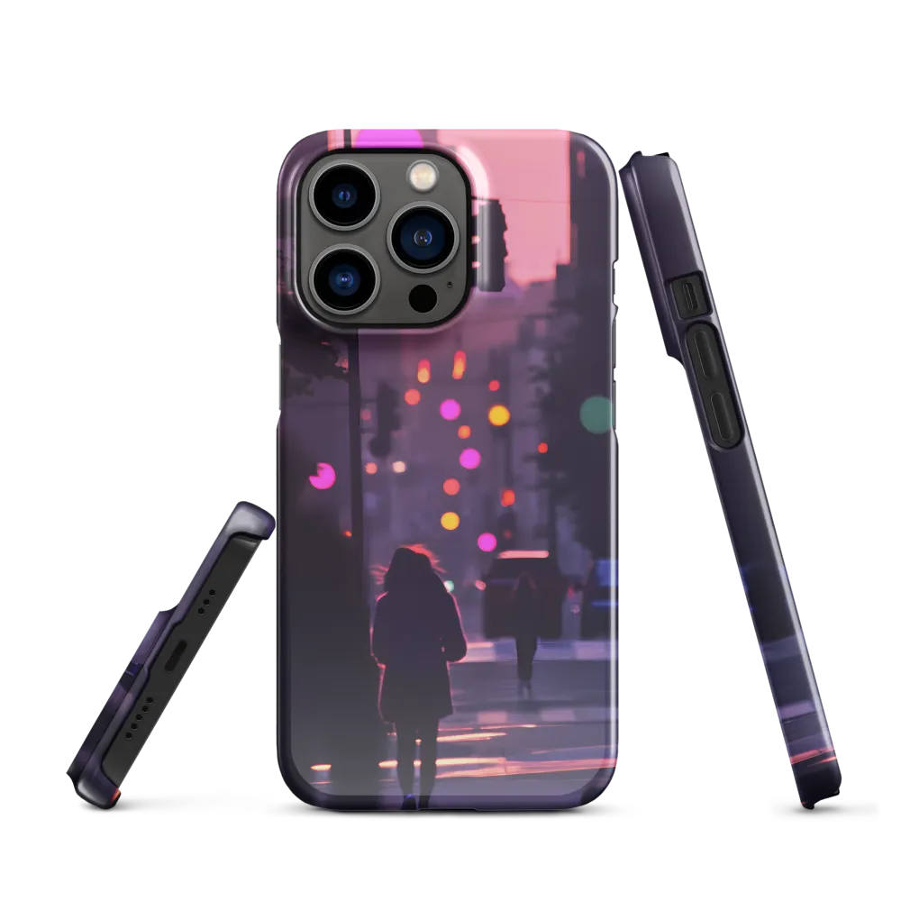 City Silhouettes at Dusk | Phone Case |  13 Pro | Snap Case | Glossy