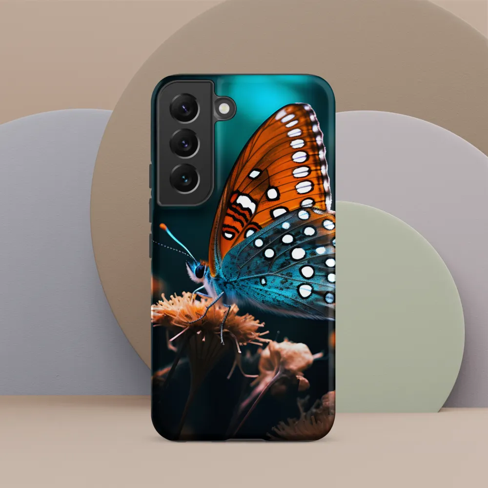 Whispers of Color: The Butterfly's Embrace
