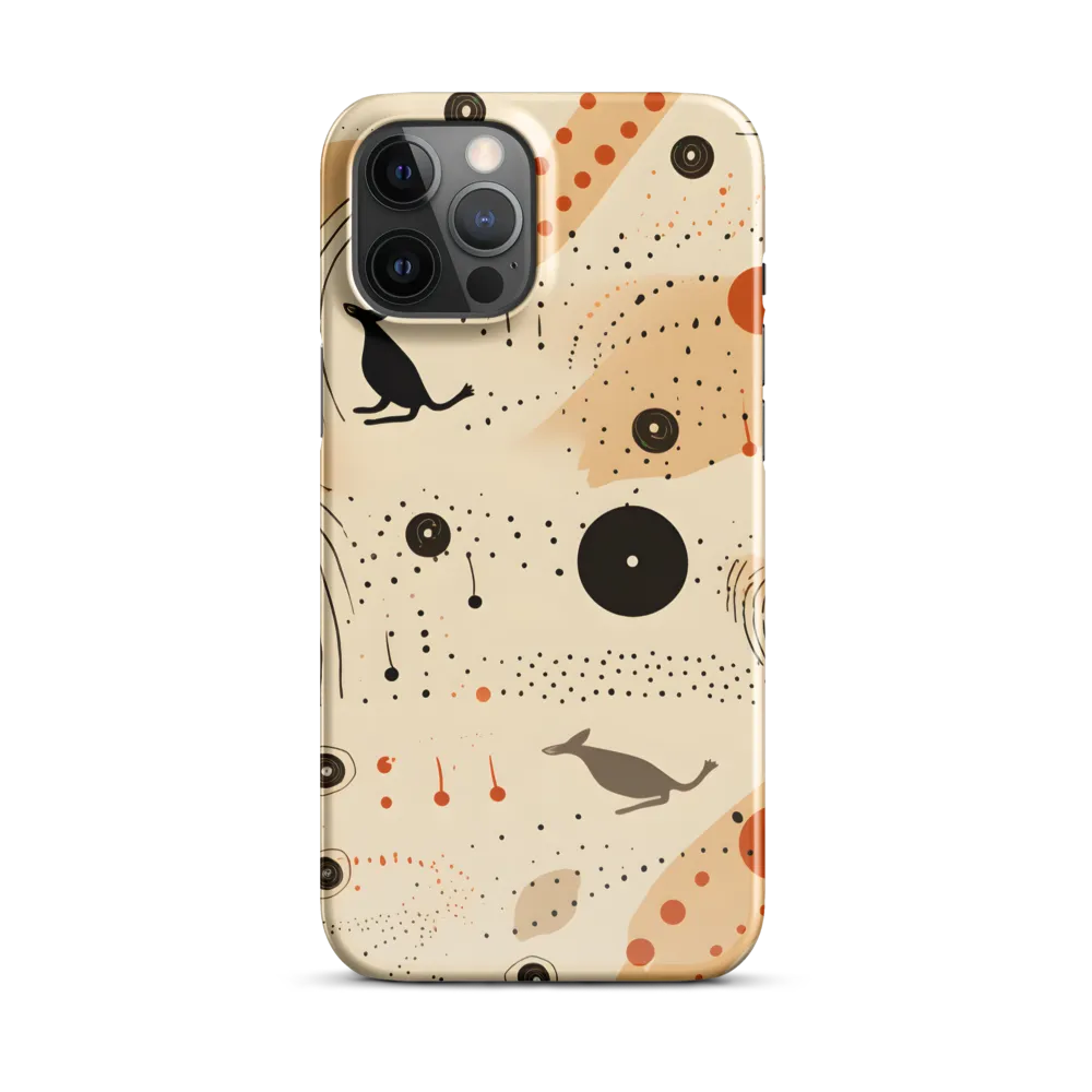 Playful Patterns in Earth Tones | Phone Case |  12 Pro Max | Snap Case | Glossy