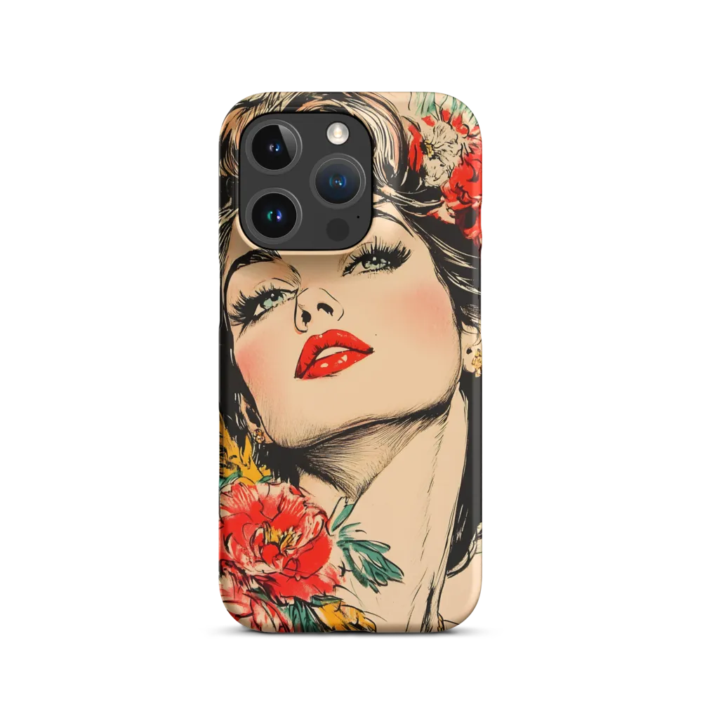 Radiance in Red: A Portrait of Elegance