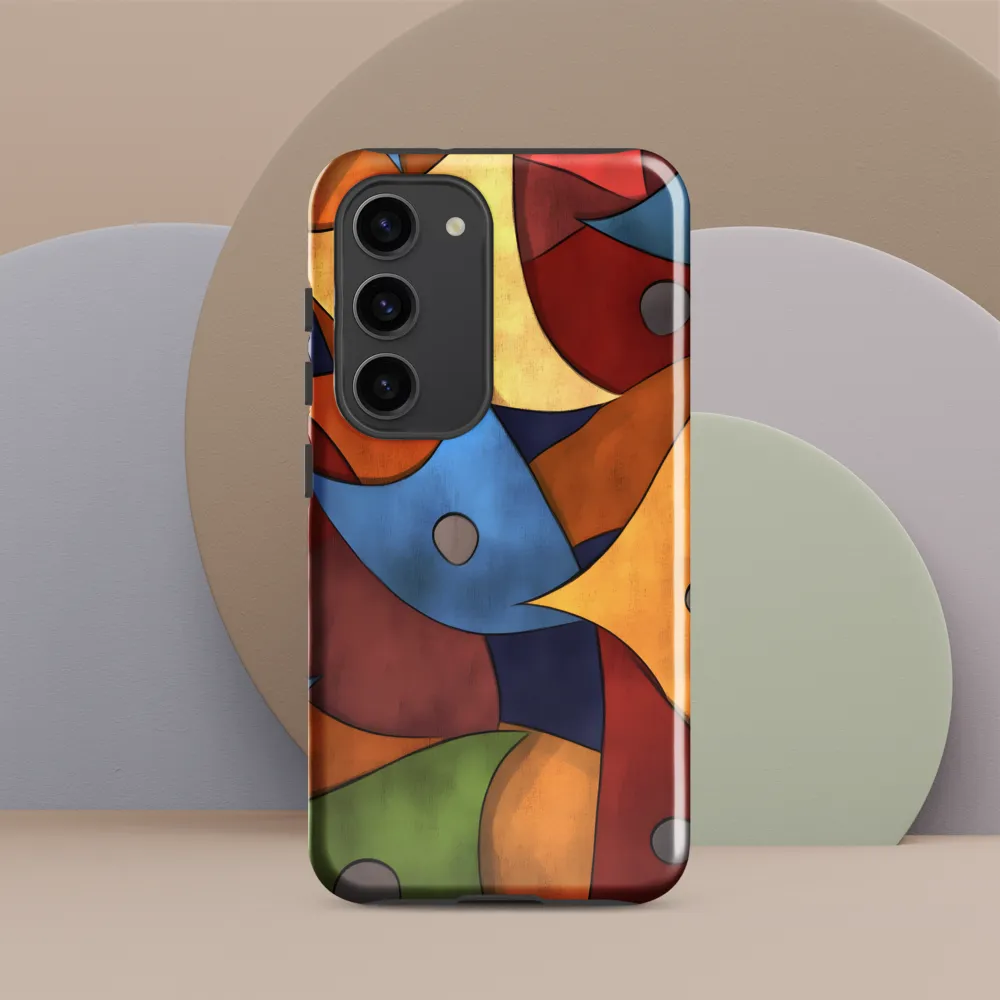 Vibrant Interplay of Shapes