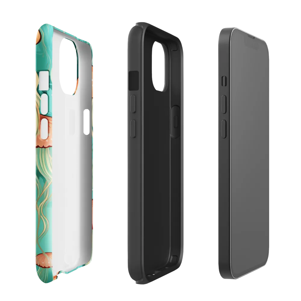 Ethereal Dance of Jellyfish | Phone Case |  13 | Tough Case | Glossy