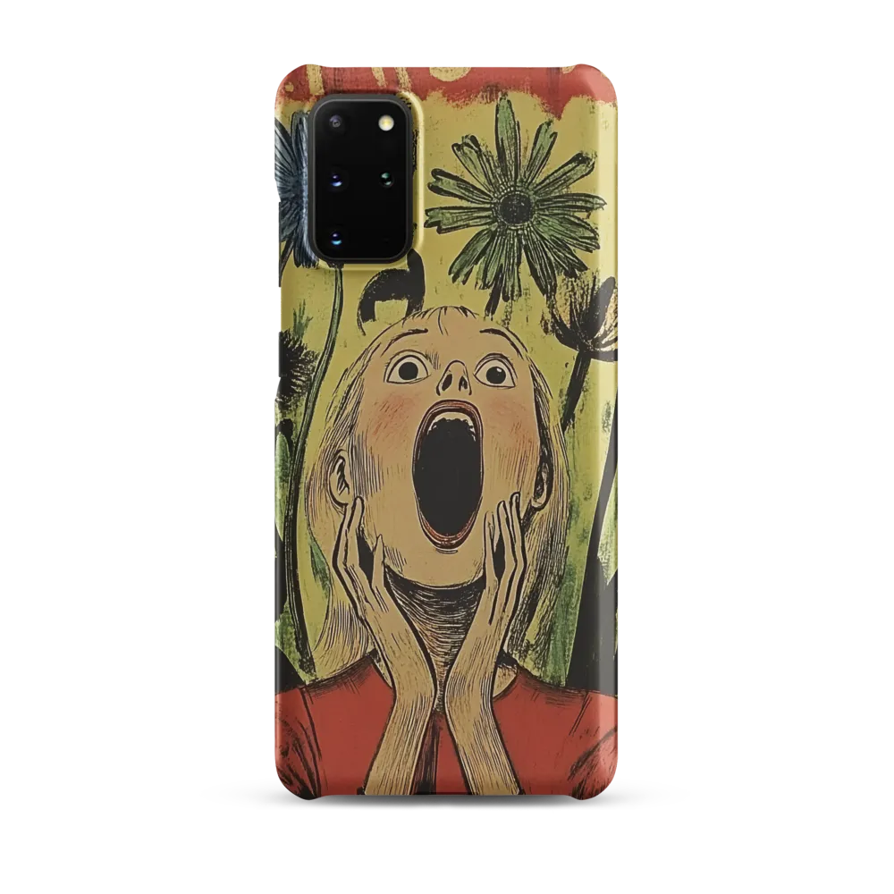 The Echo of Panic | Phone Case |  S20 Plus | Snap Case | Matte