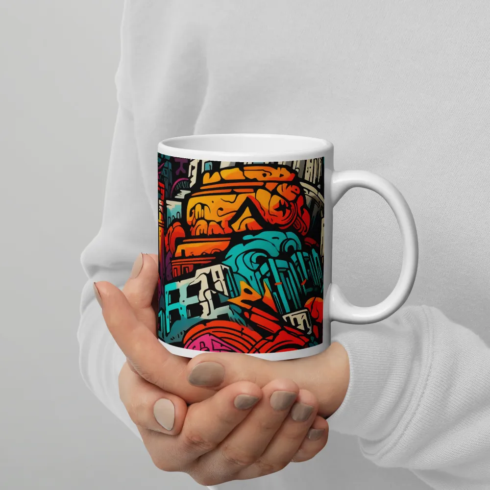 Vibrant Urban Surrealism | Mugs | Multiple Sizes & Colors