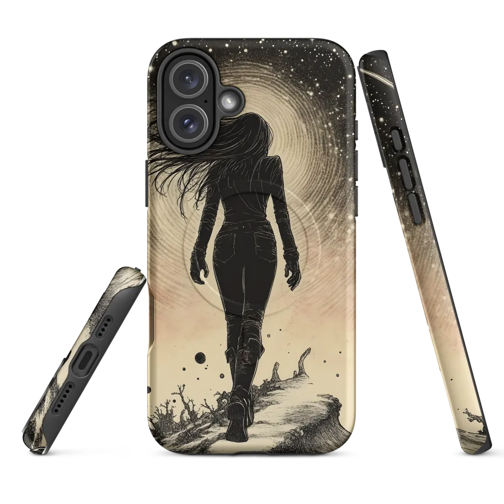 Journey Through the Cosmos | Phone Case |  16 Plus | MagSafe® Tough Case | Matte
