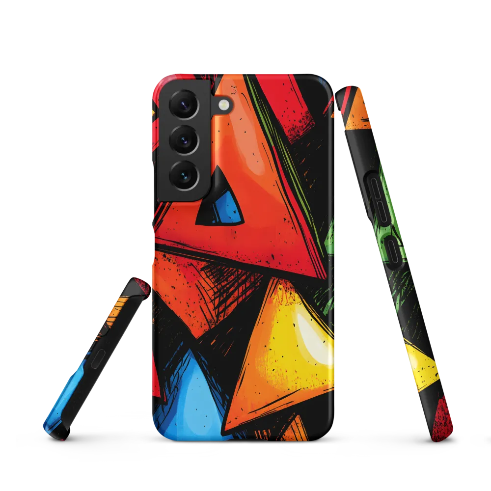 Vibrant Triangles in Abstract Harmony