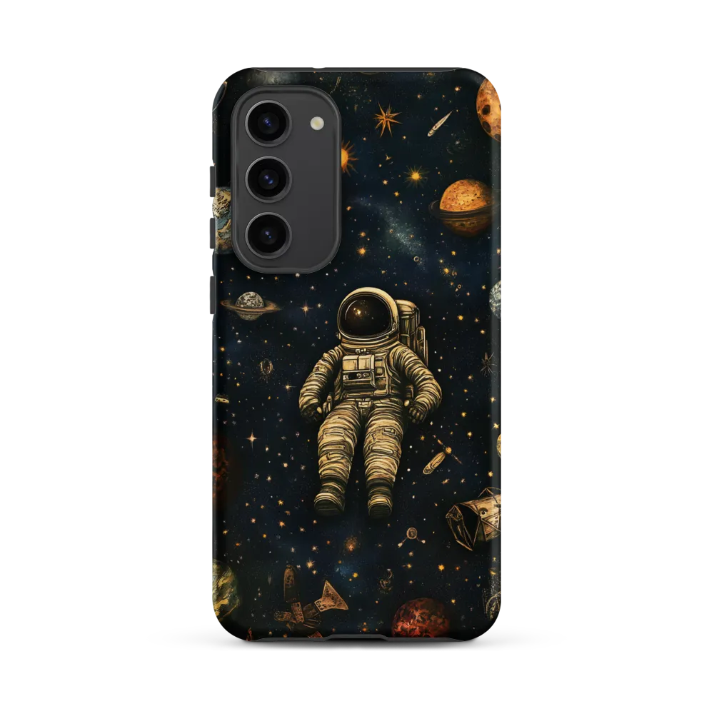 Cosmic Voyage: An Astronaut's Solitude