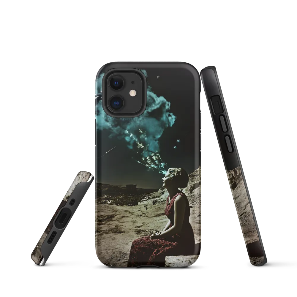 Celestial Whispers | Phone Case |  12 mini | Tough Case | Matte