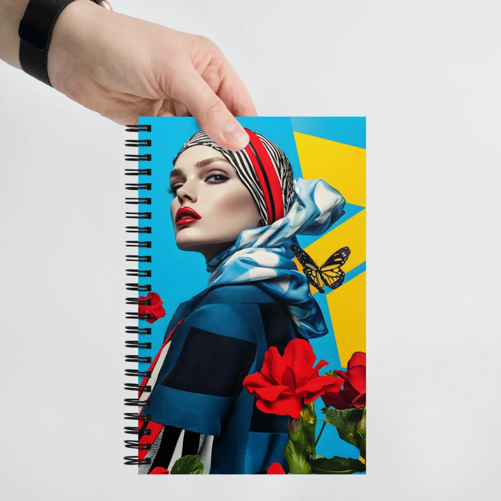 Vibrance and Elegance in Fashion | Spiral Notebook