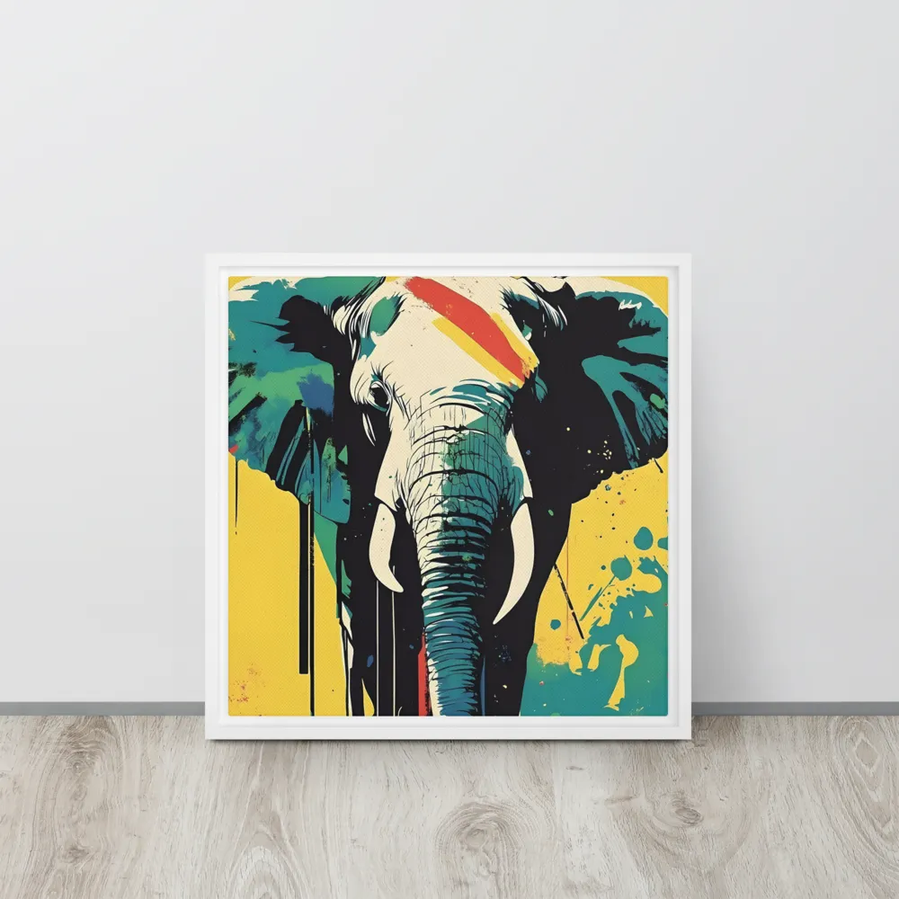 Elegance of the Wild: A Colorful Harmony