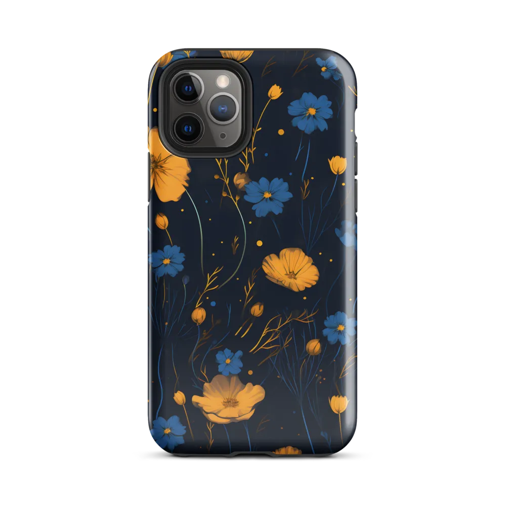 Nocturnal Blossoms | Phone Case |  11 Pro | Tough Case | Glossy