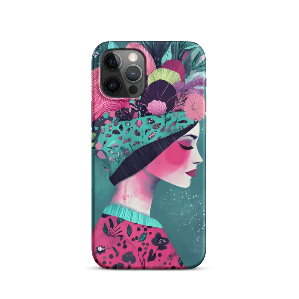 Whimsical Floral Portrait