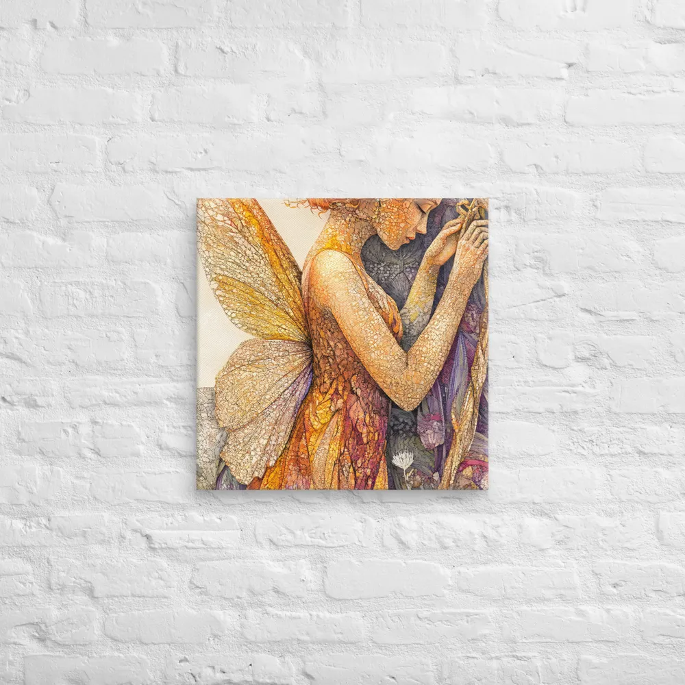 Whispers of the Frosted Meadow | Canvas | 20″×20″
