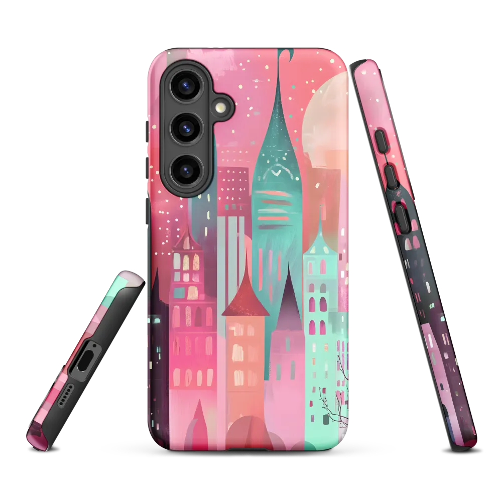 Whimsical City at Dusk