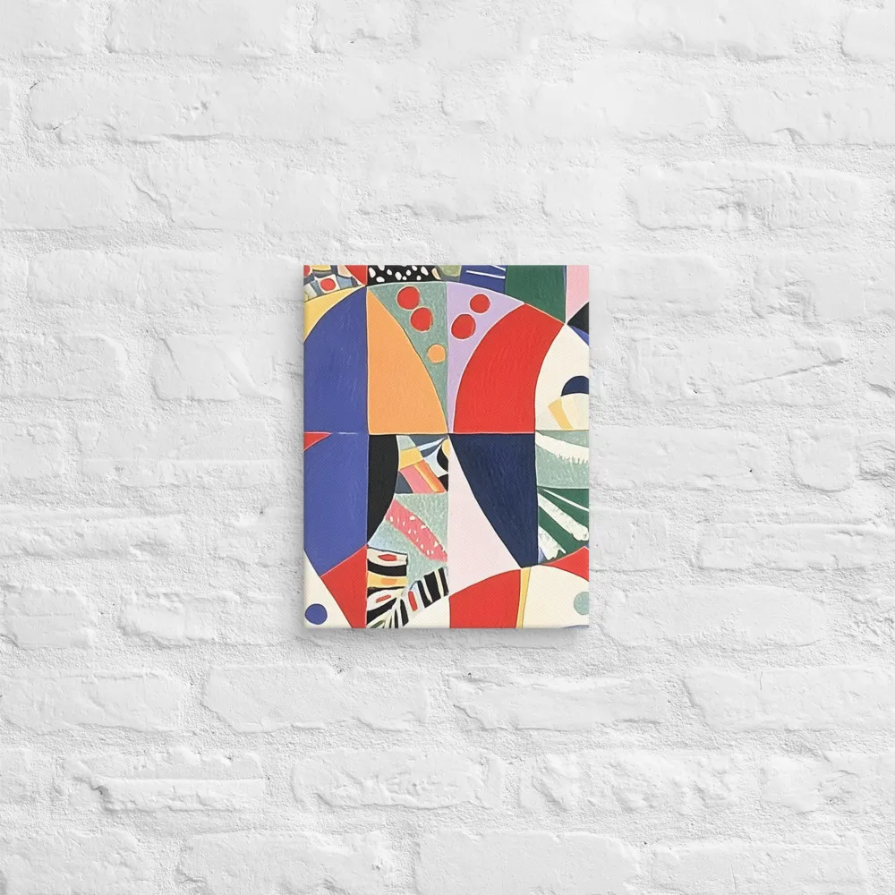 Dynamic Mosaic Symmetry | Canvas | 11″×14″