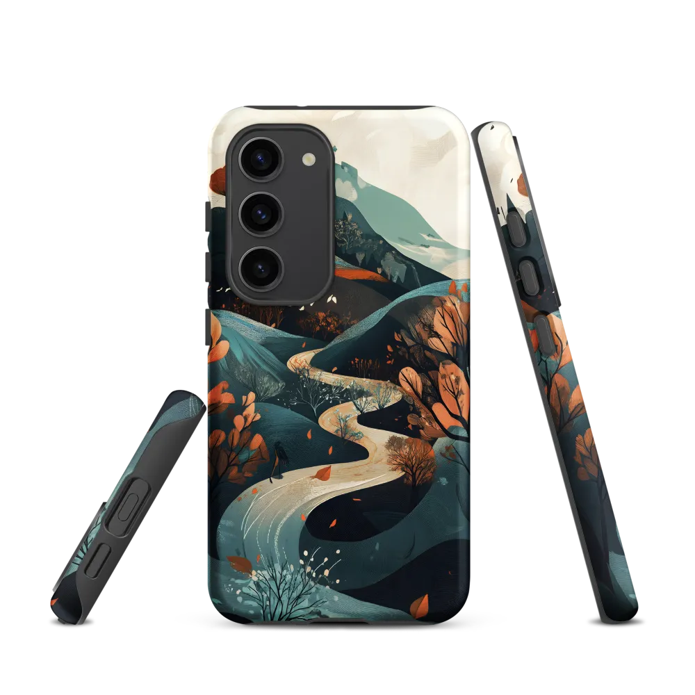 Whispers of Autumn: A Serene Journey | Phone Case |  S23 | Tough Case | Matte