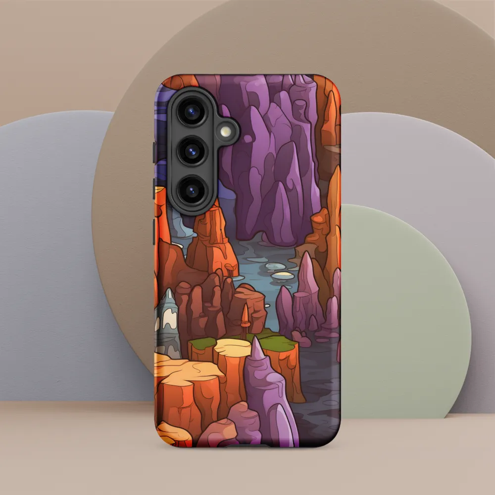 Vibrant Rockscape: A Digital Odyssey