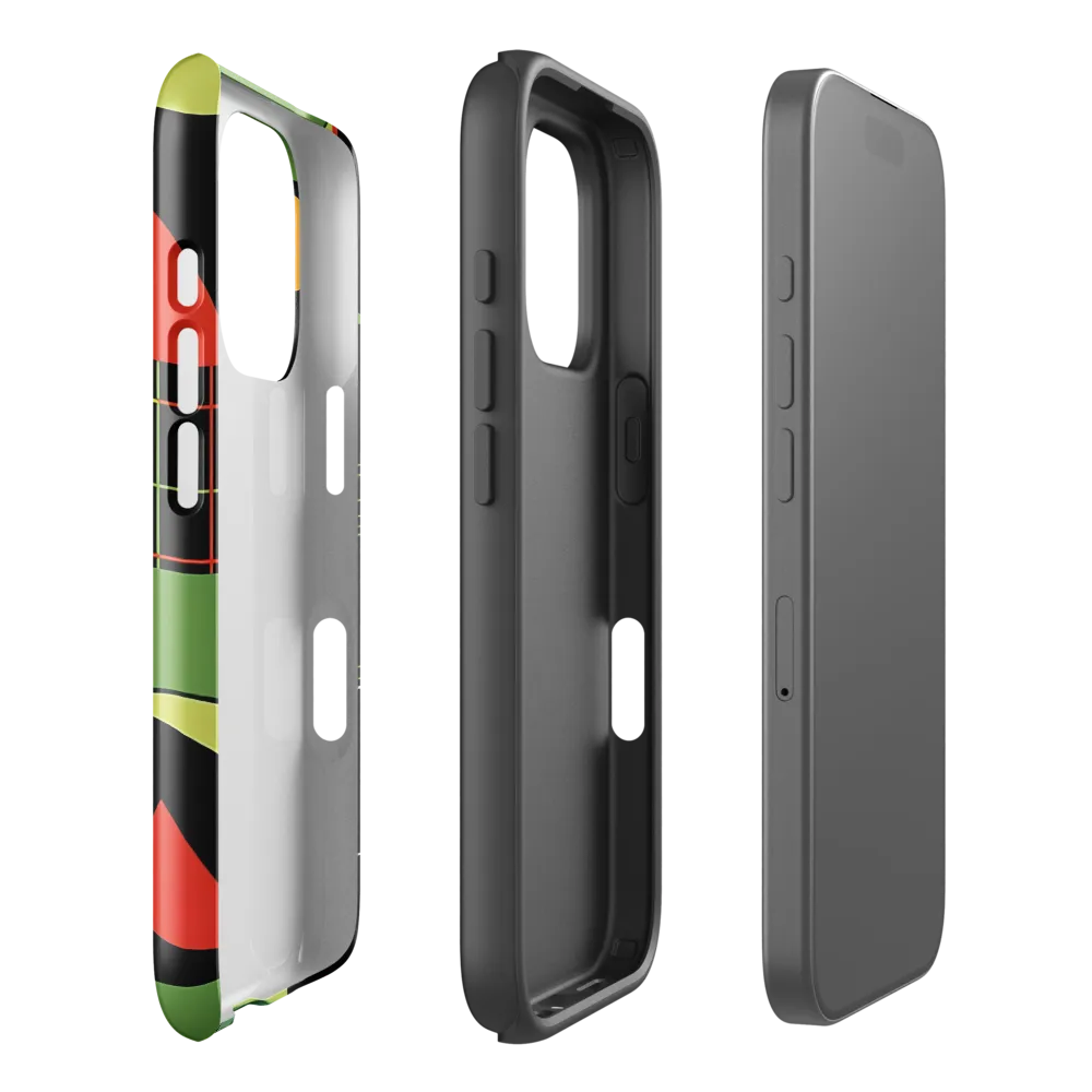 Geometric Harmony | Phone Case |  16 Pro | Tough Case | Glossy
